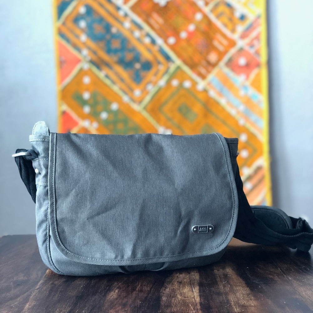 REI Small Crossbody Bag Grey